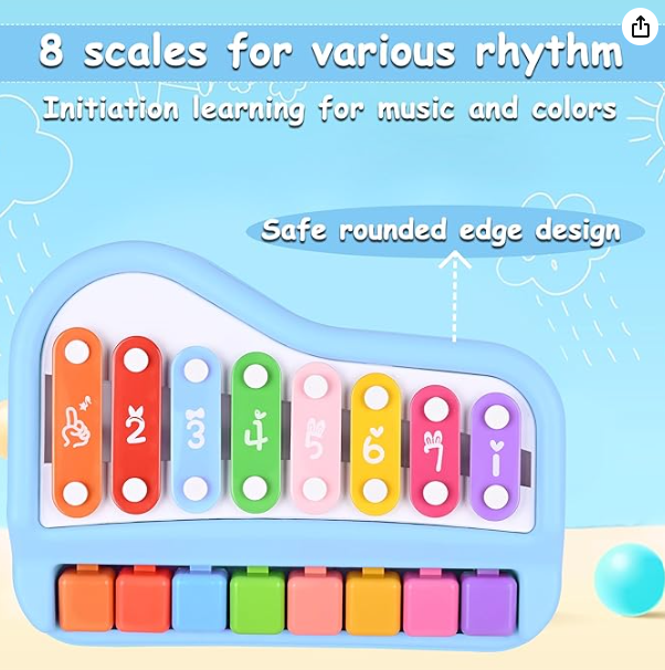 Colorful Xylophone for Kids – Safe, Musical & Educational