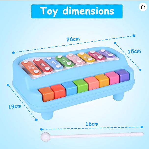 Colorful Xylophone for Kids – Safe, Musical & Educational