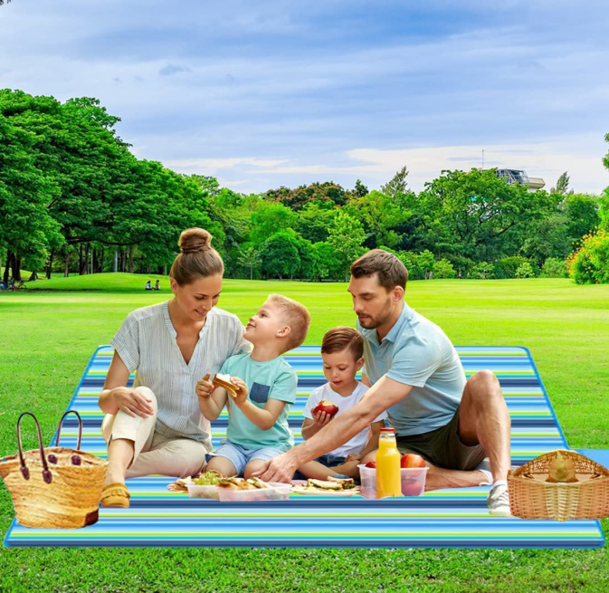 Foldable Washable Picnic Mat for Adults and Kids