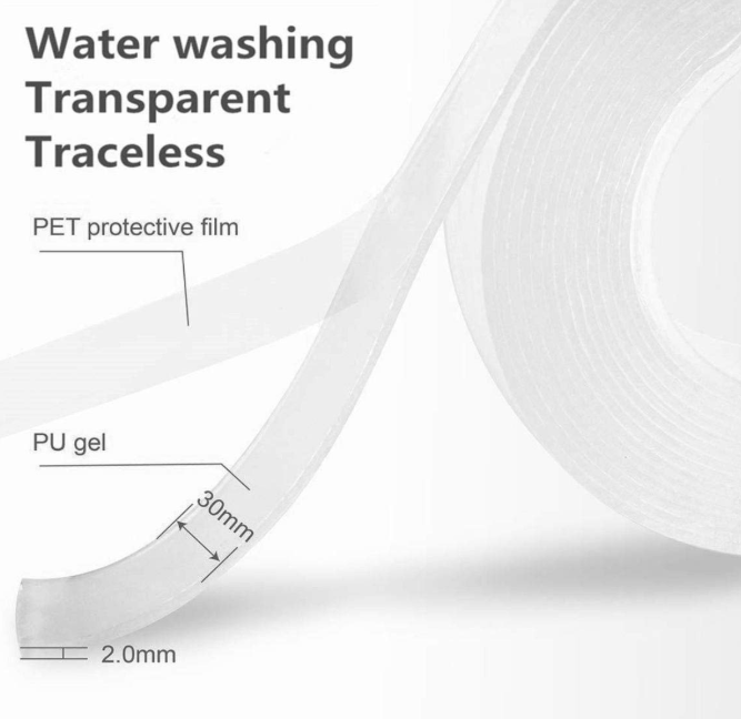 Nano Grip Tape – The Ultimate Reusable, Heavy-Duty Solution!