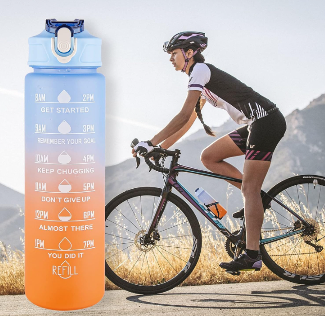 🧴 3-in-1 Motivational Water Bottle – 2L | Leakproof | BPA-Free | Set of 3