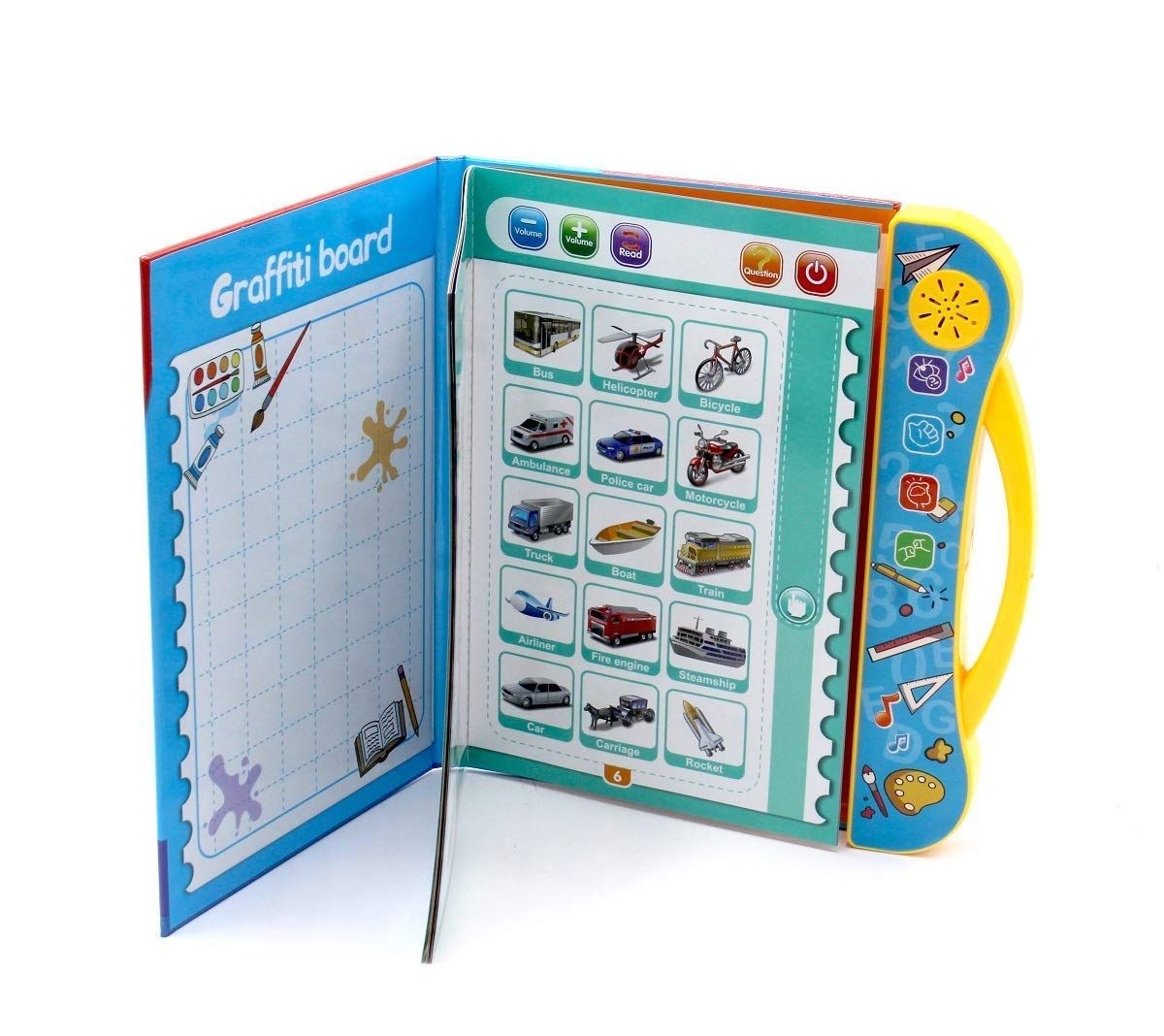 Interactive Early Learning Book for Kids with sound.