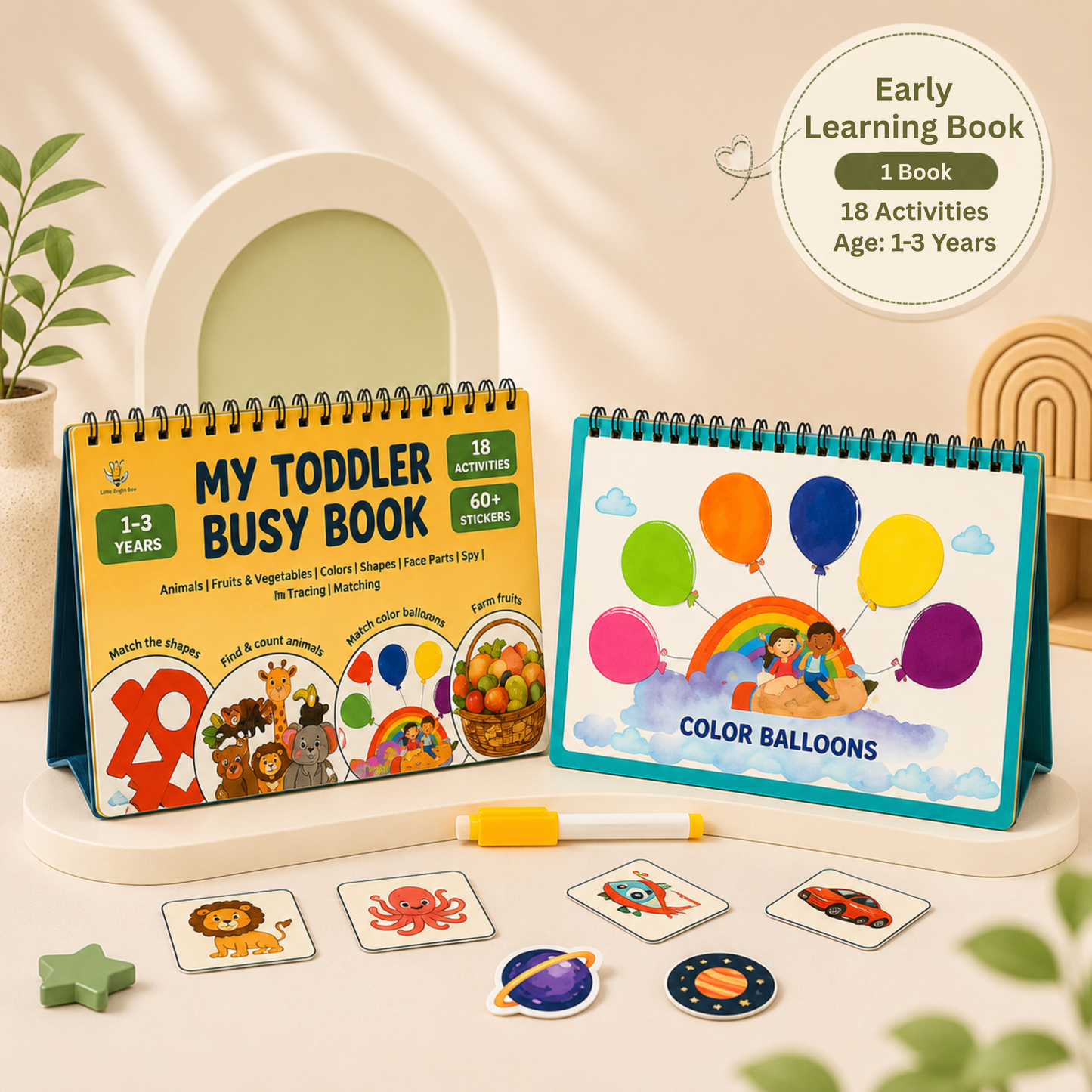My Toddler Busy Book (1–3 Years)
