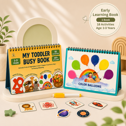 My Toddler Busy Book (1–3 Years)