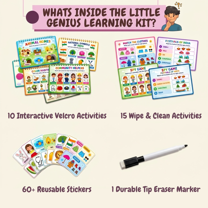 All-In-One Little Genius Learning Kit (3-6 Years)