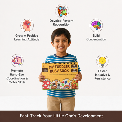 My Toddler Busy Book (1–3 Years)