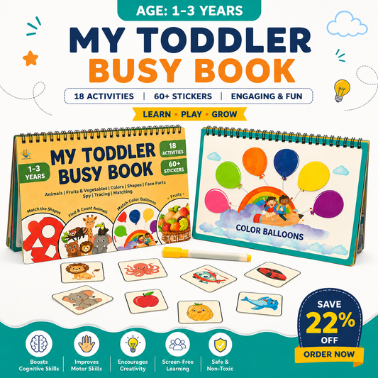 My Toddler Busy Book (1–3 Years)