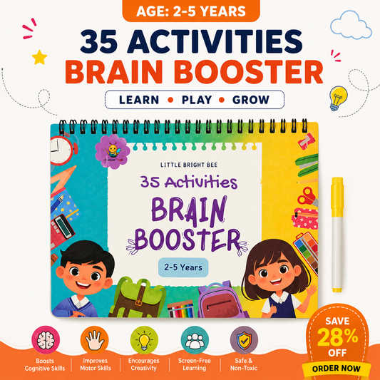 Brain Booster Book – 35 Activities (2–5 Years)