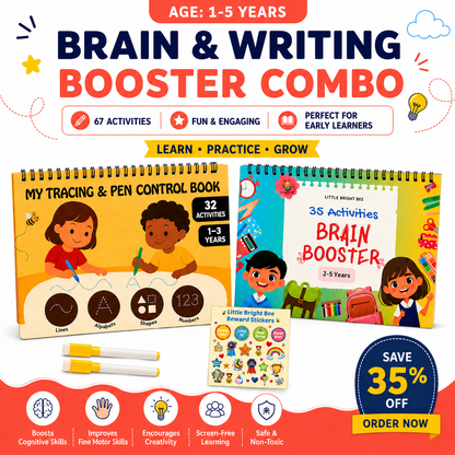 Brain & Writing Booster Combo