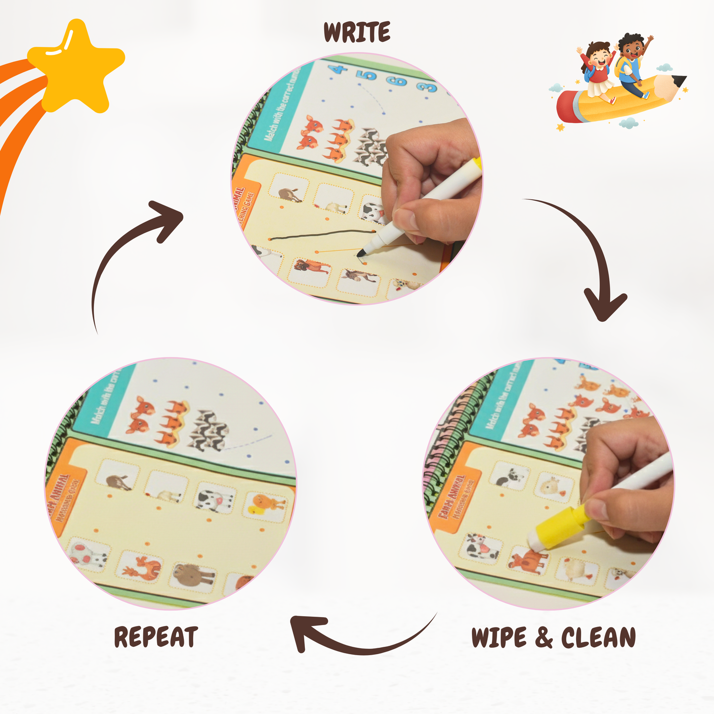 Montessori Busy Book (2-5 Years)