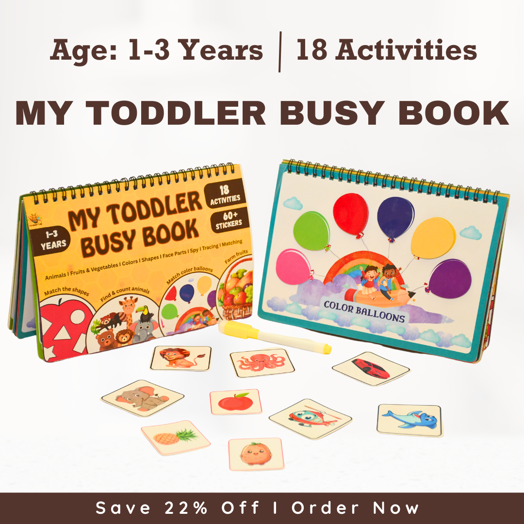 My Toddler Busy Book (1–3 Years)