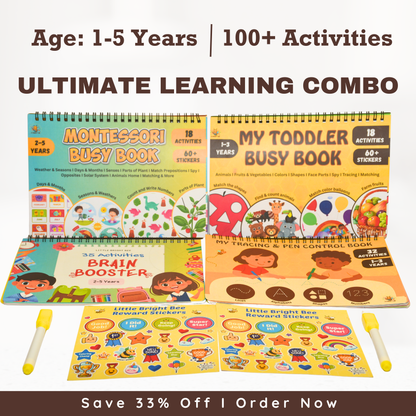 🎁 Ultimate Early Learning Combo – 1 to 5 Years