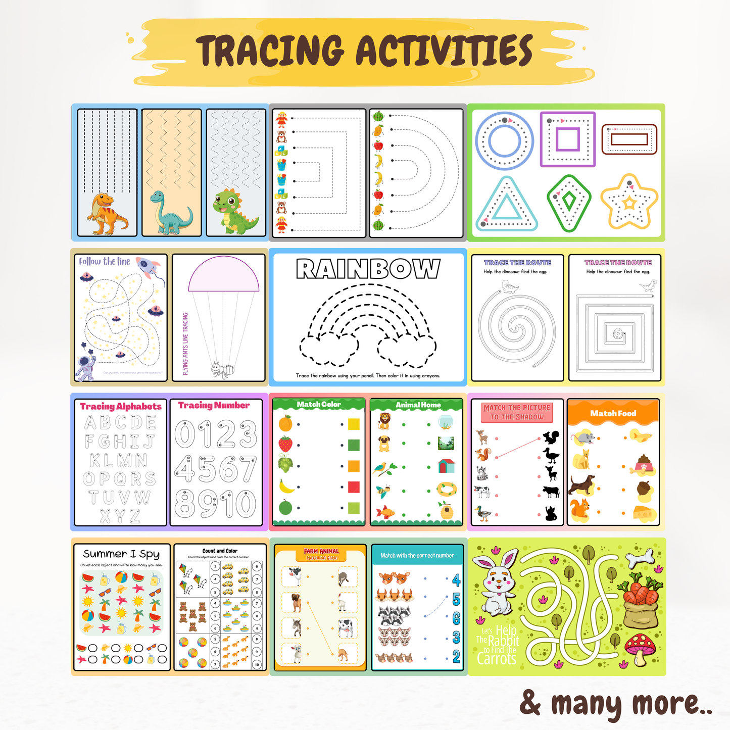 My Tracing & Pen Control Book (1–3 Years)