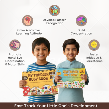 Bright Minds Busy Books Combo