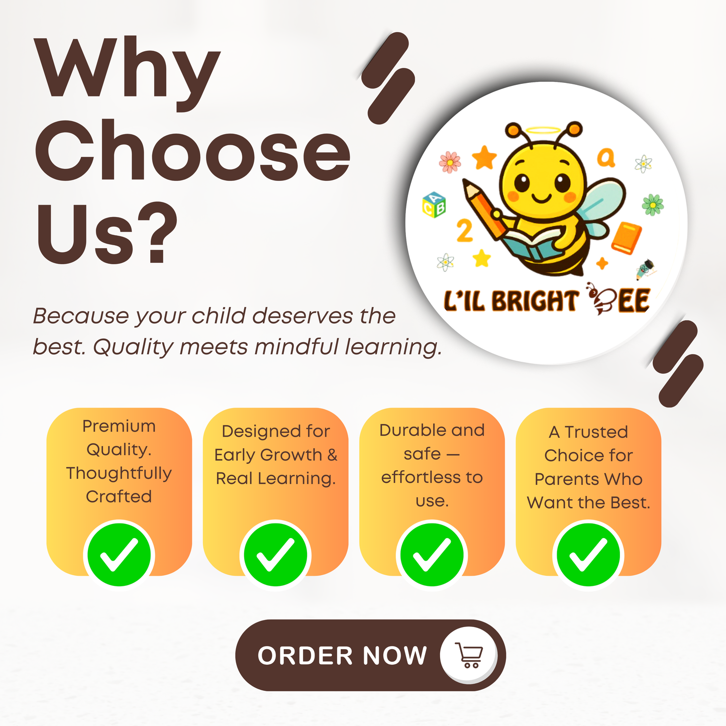 🎁 2–5 Years Learning Combo – Montessori Busy Book + Brain Booster Book