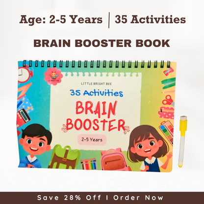 Brain Booster Book – 35 Activities (2–5 Years)