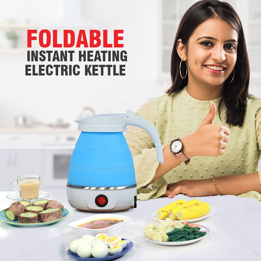 Collapsible Electric Kettle – Portable, Safe & Travel-Friendly