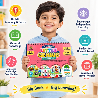 All-In-One Little Genius Learning Kit (3-6 Years)