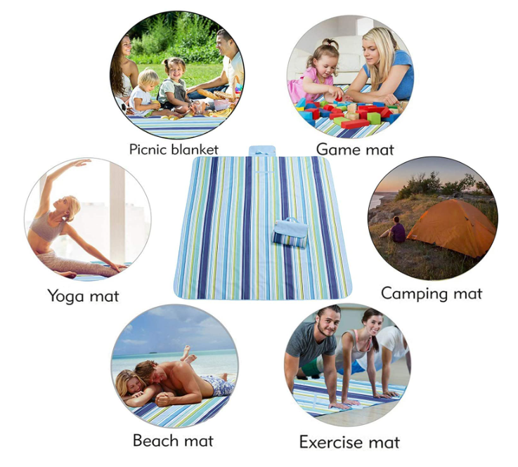 Foldable Washable Picnic Mat for Adults and Kids