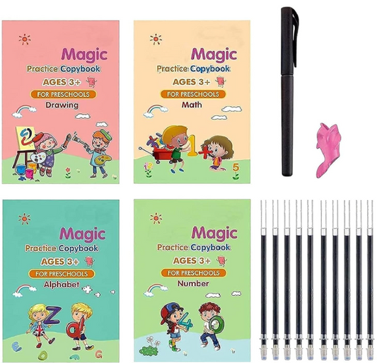 ✨ The Magic Book - Practice for Preschoolers (Calligraphy & Lettering) ✨