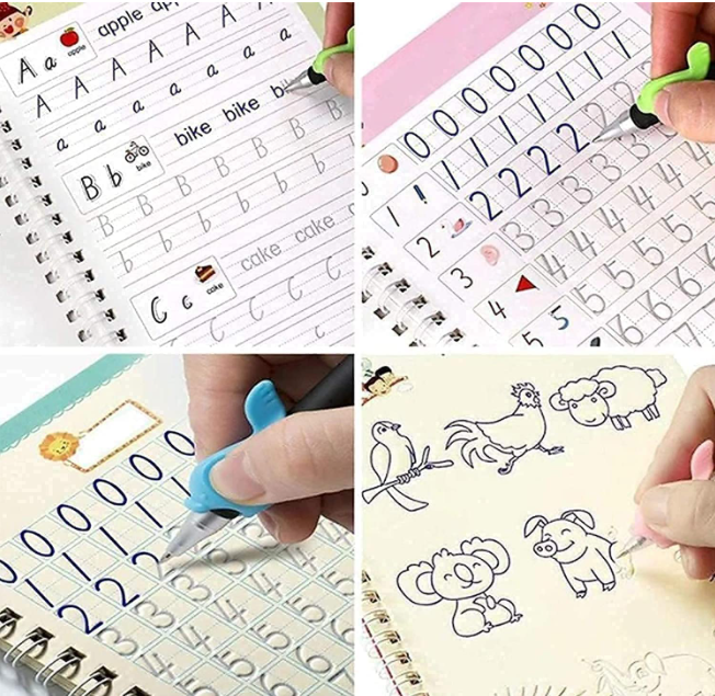 ✨ The Magic Book - Practice for Preschoolers (Calligraphy & Lettering) ✨
