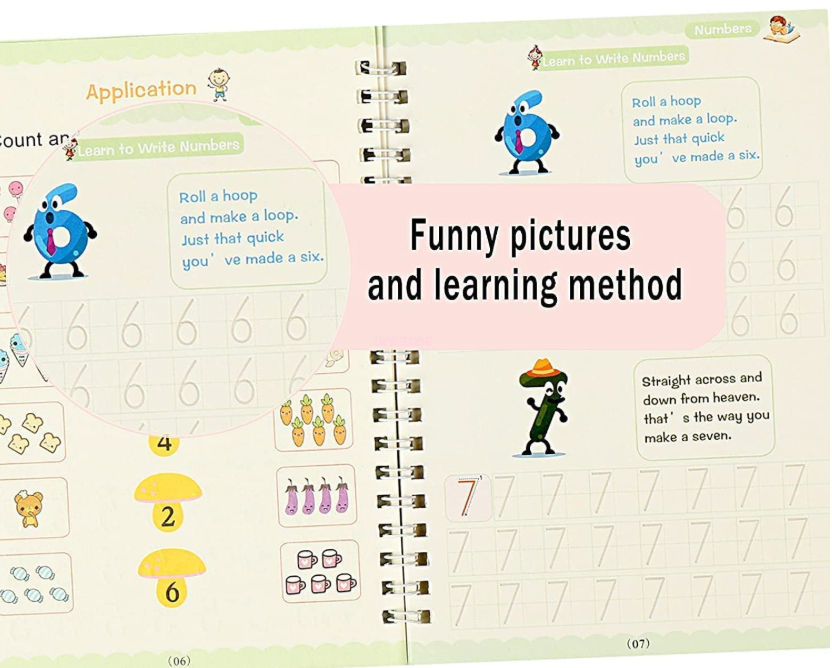 ✨ The Magic Book - Practice for Preschoolers (Calligraphy & Lettering) ✨