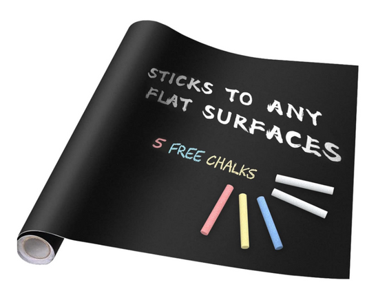 🖤🖍️ Modevista Blackboard Sticker – Write, Draw, Enjoy; Anytime Anywhere!