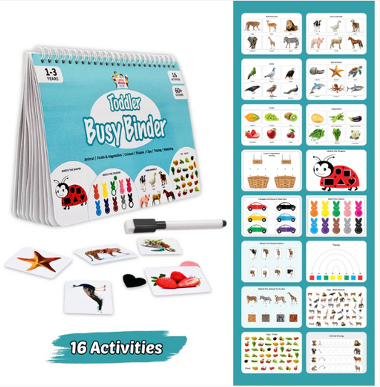 My Toddler Busy Book (1–3 Years)