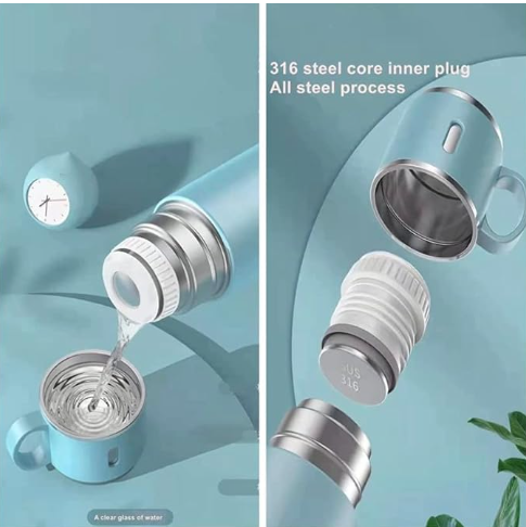 Stainless Steel Vacuum Flask Travel Water Bottle