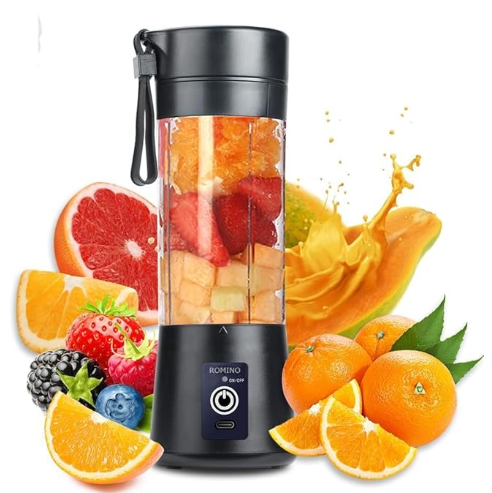 USB Rechargeable Portable Juicer – Blend Anywhere, Anytime!